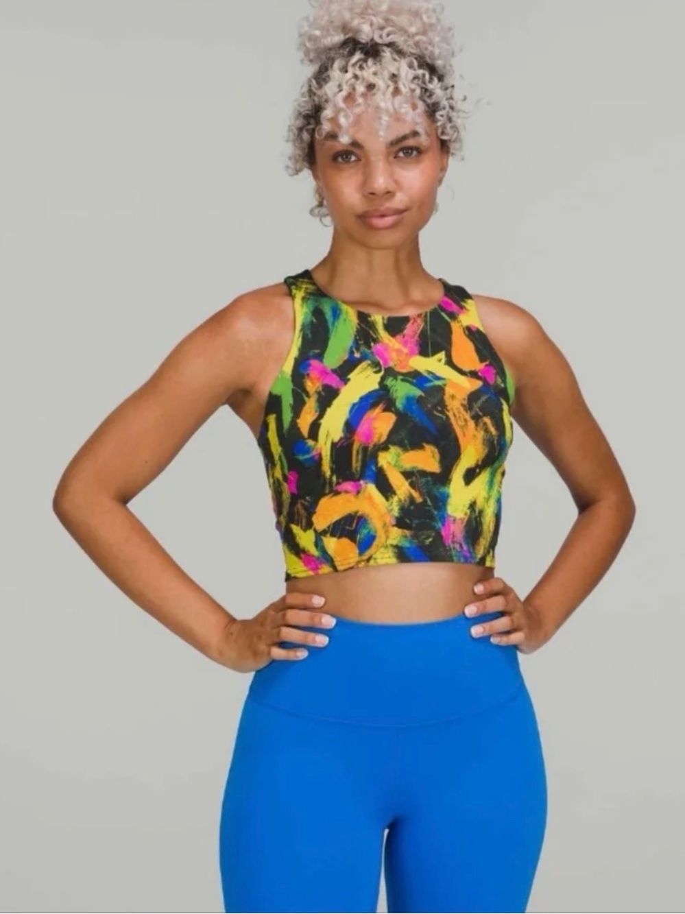 Lululemon | Multicolor Tank Sports Bra | 10
